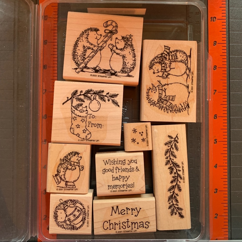 Stampin Up HOLIDAY HEDGEHOGS
